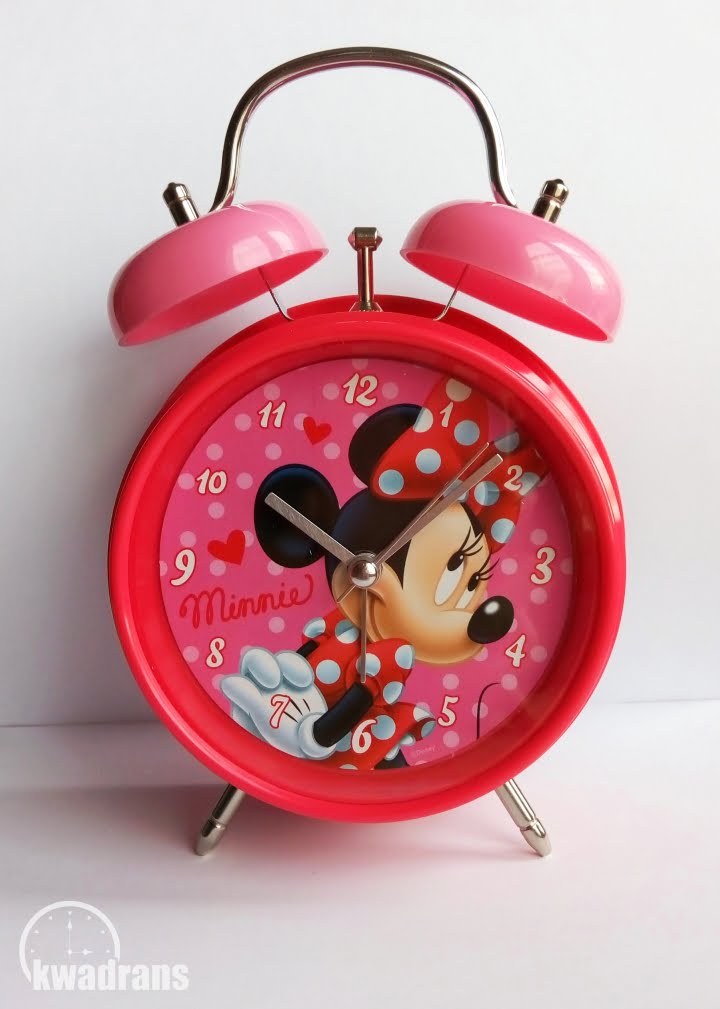 budzik z myszką minnie