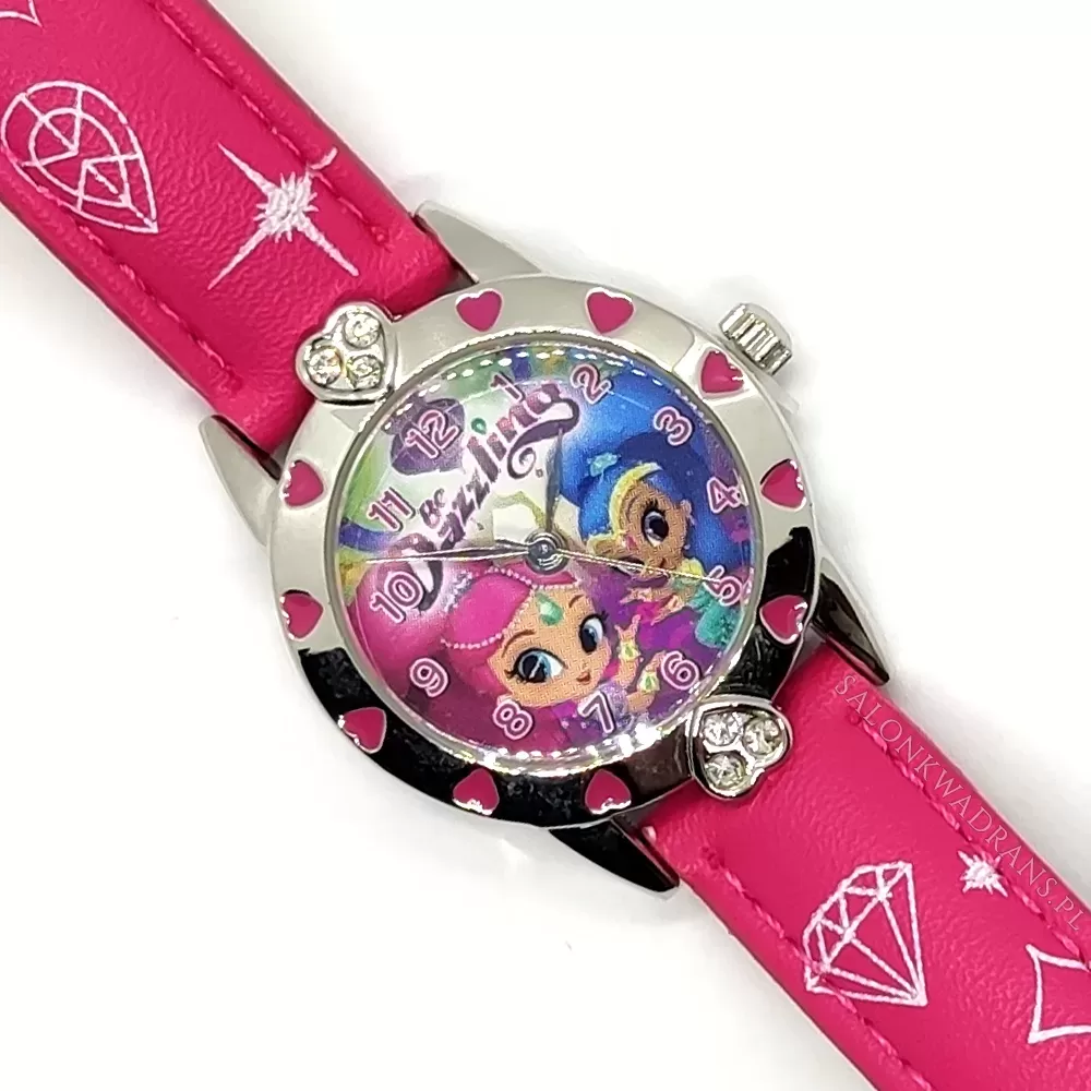 Zegarek Shimmer i Shine + pudełko