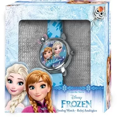 Zegarek - Frozen Elsa i Anna + pudełko - obrazek 3