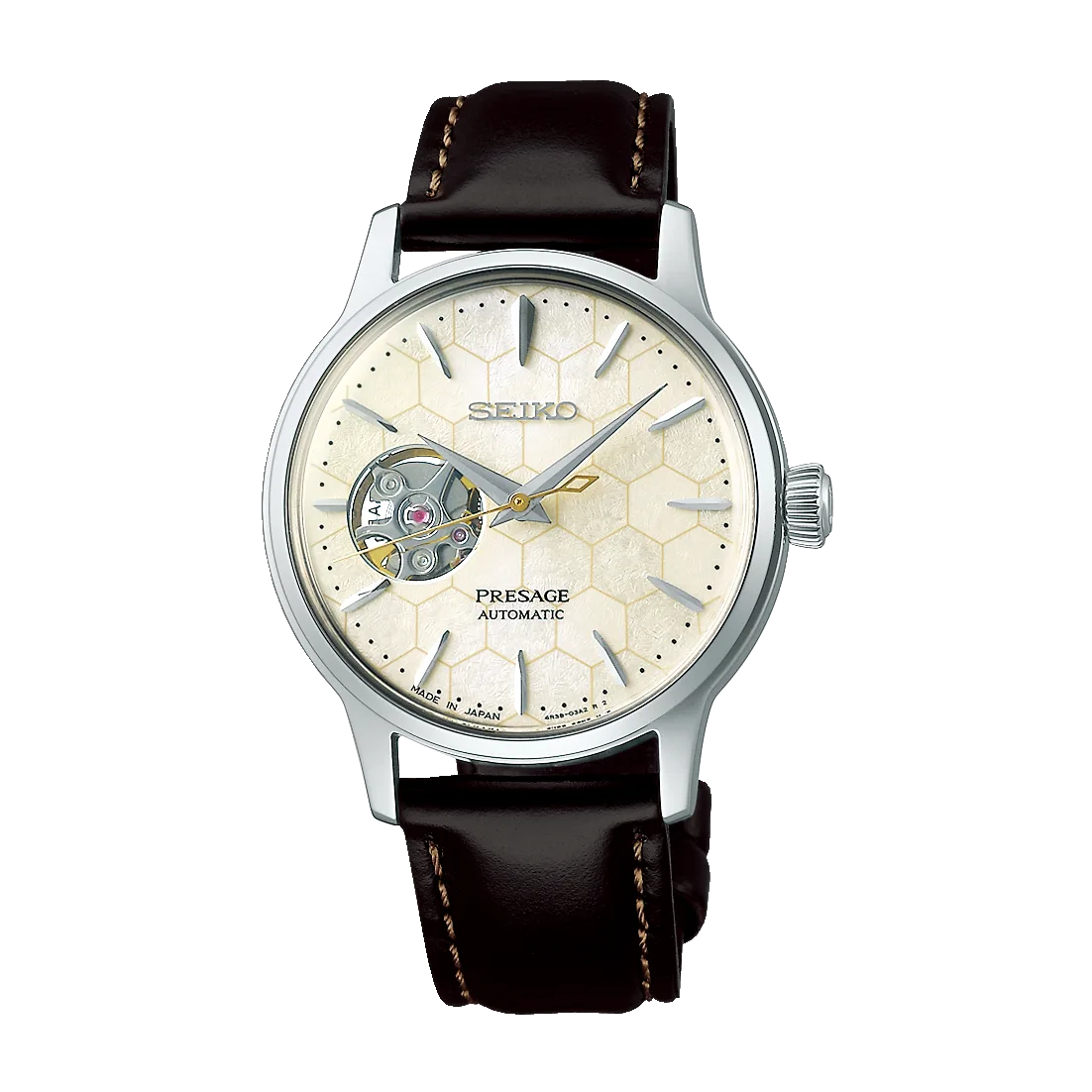 Seiko SSA781J1 Presage Star Bar Honeycomb Automatic Limited Edition