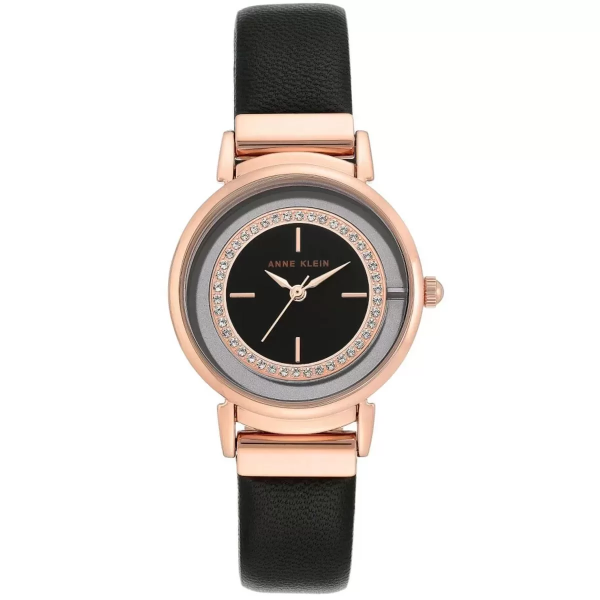 Zegarek damski Anne Klein AK-3720RGBK Leather