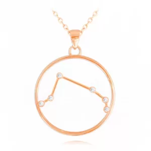 Rose gold naszyjnik BARAN MINET Stars Znak Zodiaku JMAS9504RN45