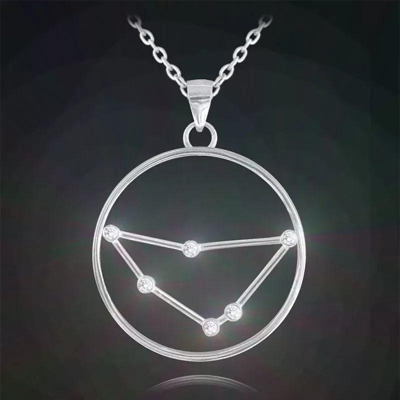 Srebrny naszyjnik KOZIOROŻEC MINET Stars Znak zodiaku JMAS9501SN45