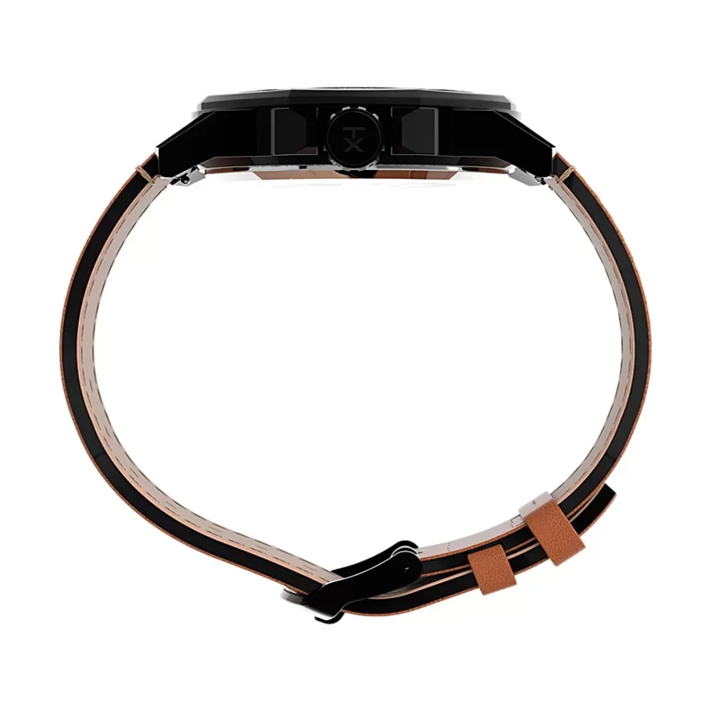 Timex TW2U15100 Essex Avenue Zegarek męski czarna tarcza