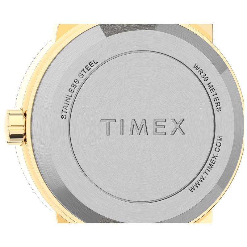 Timex TW2U08000 Easy Reader Zegarek damski złoty mesh