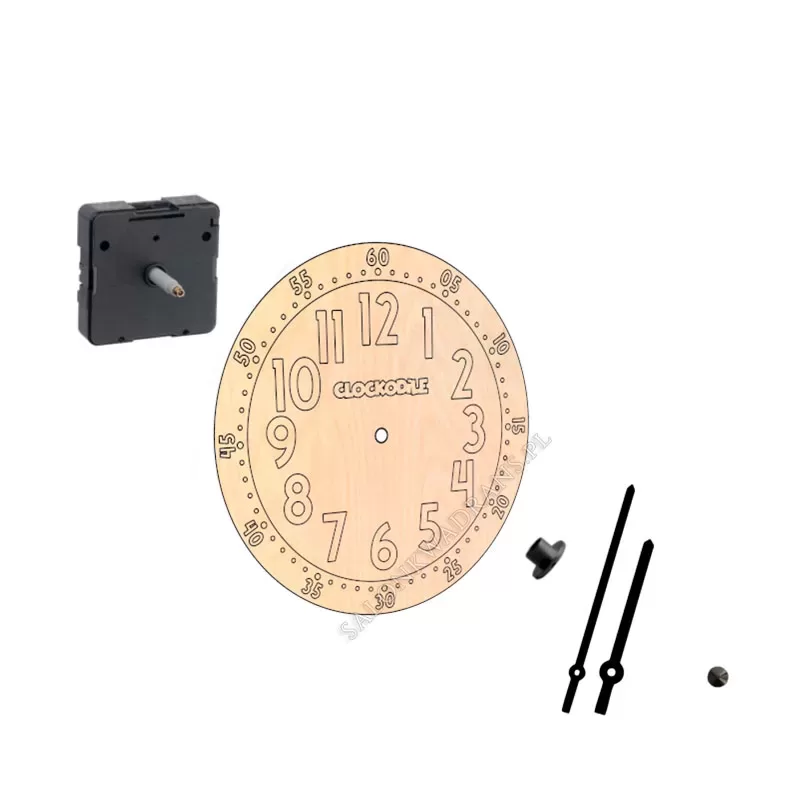 Zegar ścienny do malowania CLOCKODILE dla chłopca CCT0020
