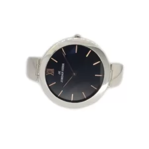 Zegarek srebrny Jordan Kerr Czarna tarcza AG 925 ZS011
