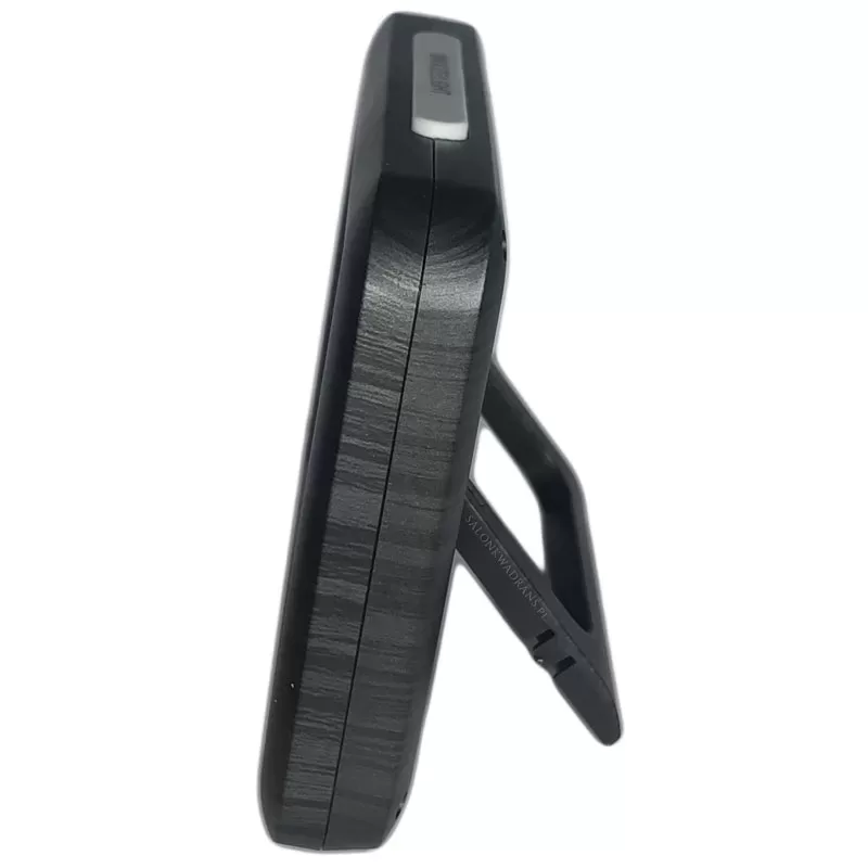 Budzik cyfrowy JVD RB27.2 Zegar czytelny drewno ciemny 2 alarmy temperatura