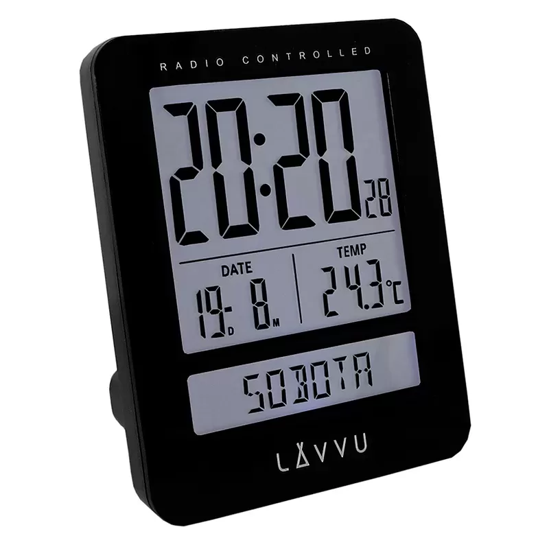 Budzik cyfrowy LAVVU LAR0021 Radio Control z językiem polskim