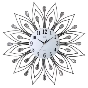 Zegar ścienny JVD HJ84 z kryształkami