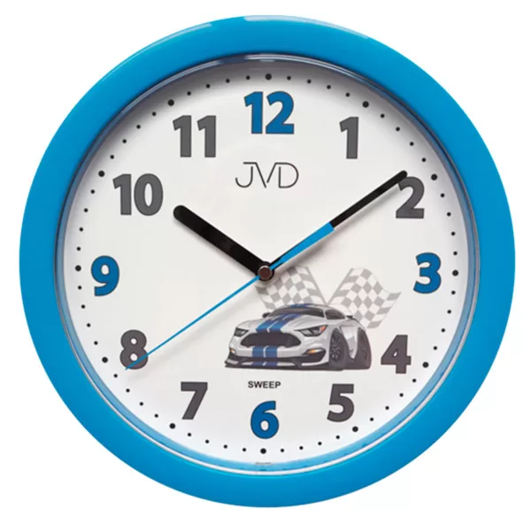 Zegar ścienny JVD HP612.D5 z autem cichy