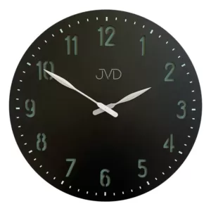 Zegar ścienny drewniany JVD HC39.1 50cm ciemny