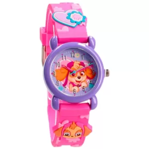 Zegarek Psi Patrol Skye Różowy dla dziewczynki wskazówkowy