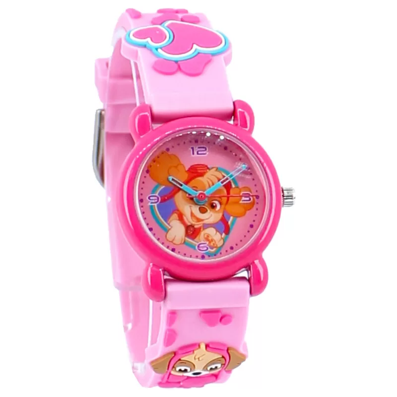 Zegarek Psi Patrol Skye Różowy wskazówkowy dla dziewczynki-520-1531