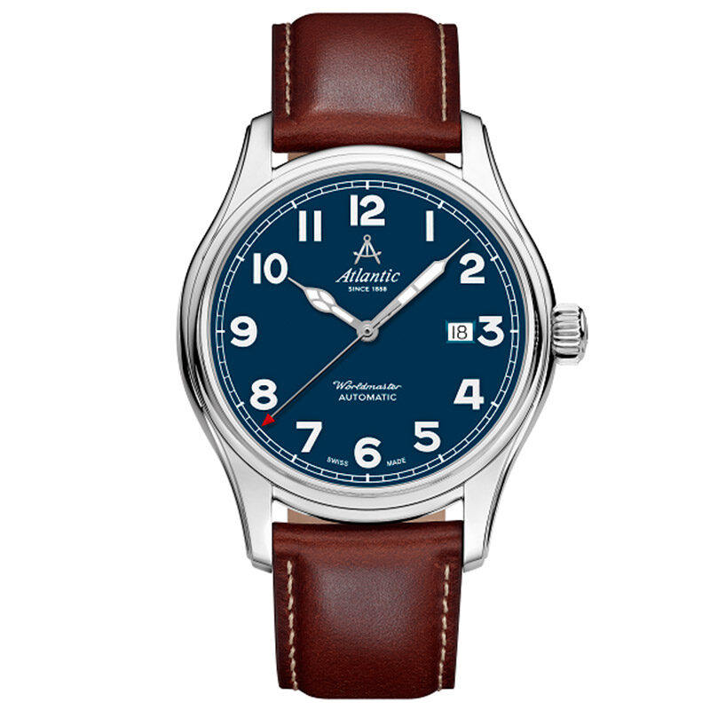 Atlantic 52752.41.53 Worldmaster Pilot Classic Edition Automatic Blue