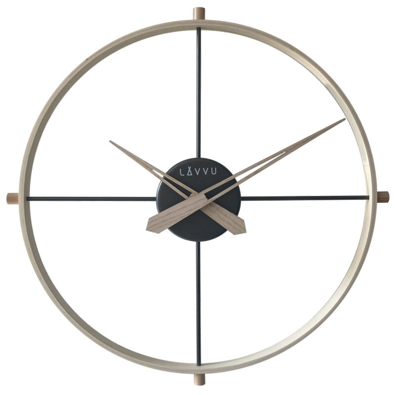 Zegar ścienny drewniany LAVVU LOFT LCT4080