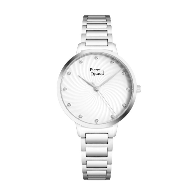 Pierre Ricaud P22071.5143Q Zegarek damski bransoleta stalowa srebrny