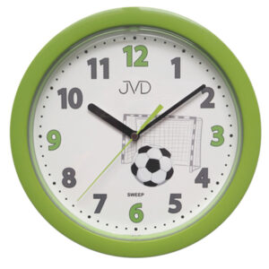 Zegar ścienny JVD HP612.D4 z piłką dla piłkarza
