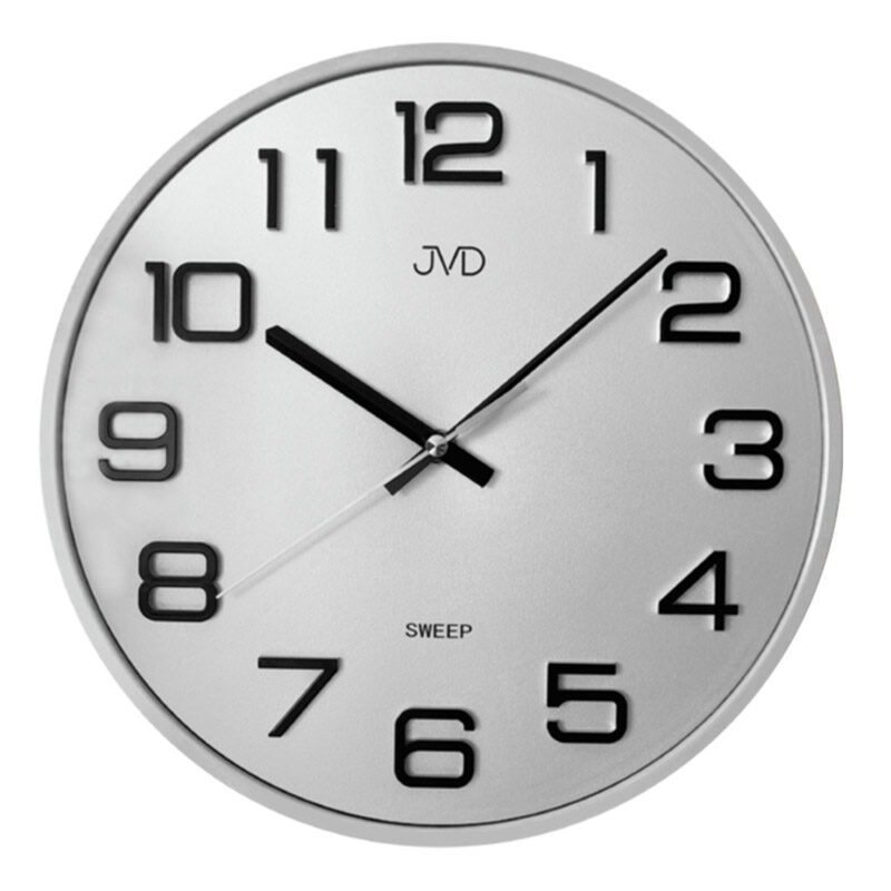 Zegar ścienny JVD HX2472.7 cichy mechanizm płynący