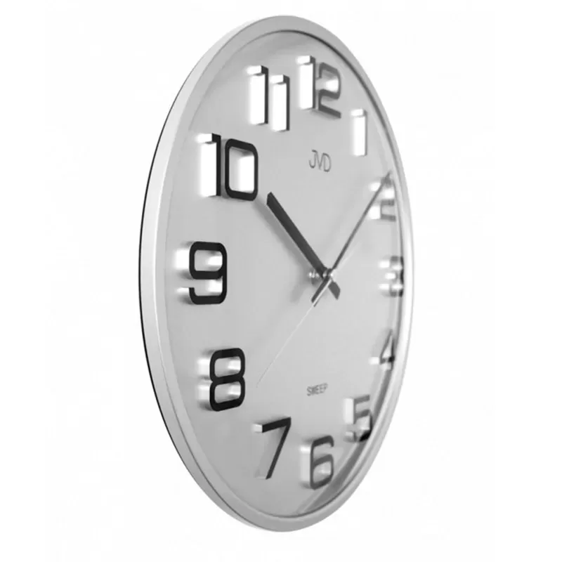 Zegar ścienny JVD HX2472.7 cichy mechanizm płynący
