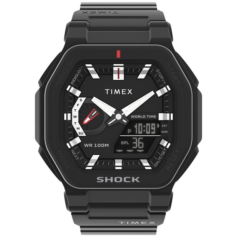 Timex TW2V35600 Command Shock Encounter 45mm Zegarek męski wstrząsoodporny wodoszczelny