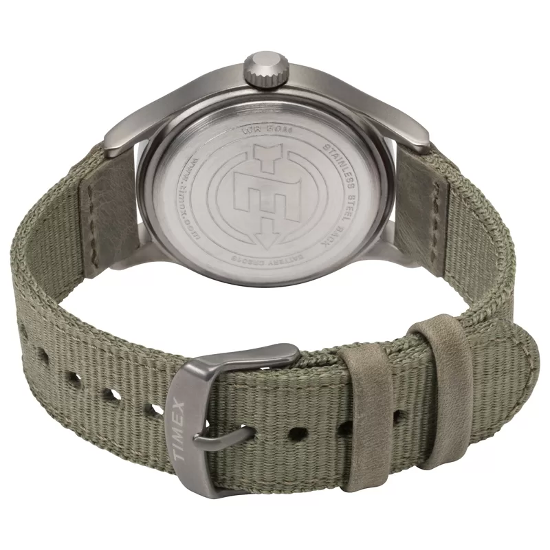 Timex TW4B14000 Expedition Scout Zielony Zegarek męski Wodoszczelny