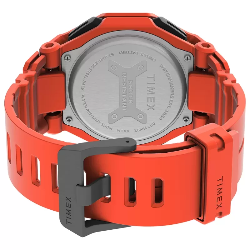 Timex TW2V60000 Command Shock Orange Pomarańczowy cyfrowy wstrząsoodporny 100m