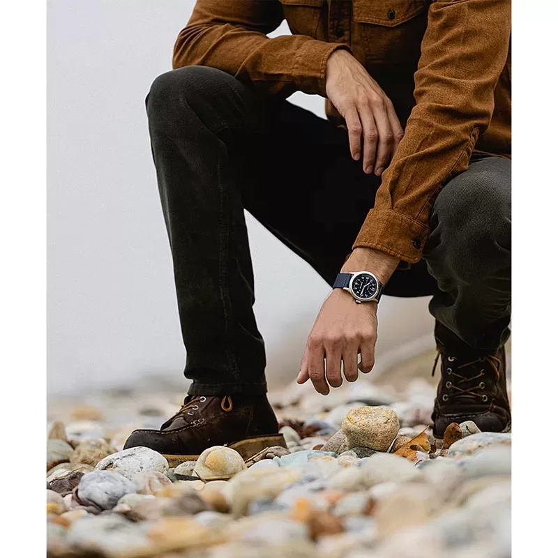 Timex TW2V65600 Expedition North Sierra Zegarek męski niebieski 194366252804