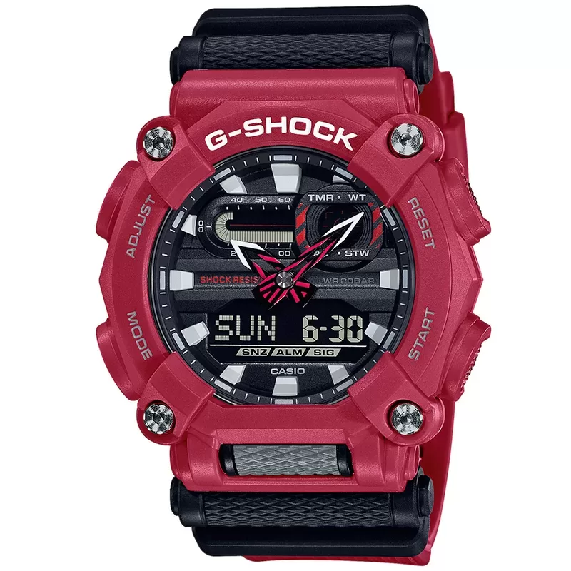 Zegarek Casio G-SHOCK GA-900-4AER ORIGINAL Zegarek męski sportowy wodoszczelny 20ATM