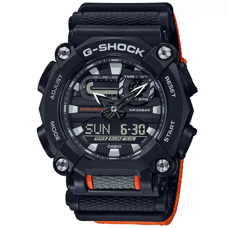 Zegarek Casio G-SHOCK GA-900C-1A4ER ORIGINAL Zegarek męski sportowy wodoszczelny 20ATM