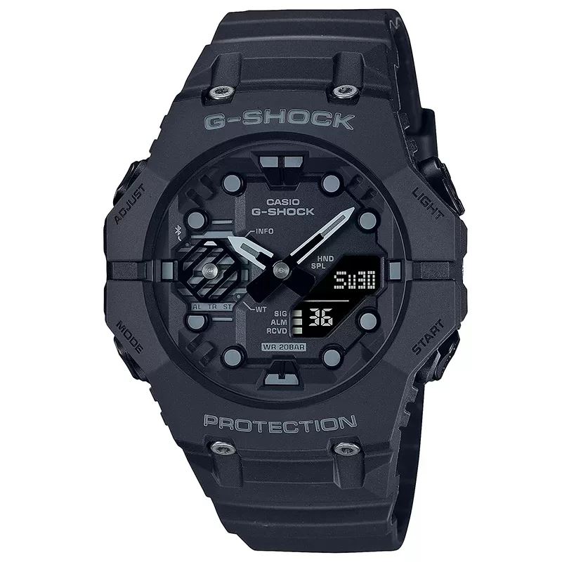 Zegarek Casio G-SHOCK GA-B001-1AER ORIGINAL CZARNY BLUETOOTH Zegarek męski sportowy wodoszczelny 20ATM