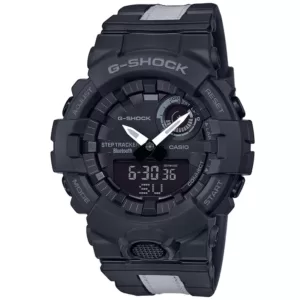 Zegarek Casio G-SHOCK GBA-800LU-1AER G-SQUAD CZARNY krokomierz bluetooth zegarek męski wodoszczelny 20 atm