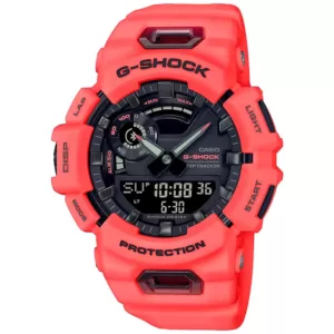 Zegarek Casio G-SHOCK GBA-900-4AER G-SQUAD czerwony krokomierz bluetooth zegarek męski wodoszczelny 20 atm