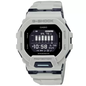 Zegarek Casio G-SHOCK GBD-200UU-9ER G-SQUAD Cyfrowy biały krokomierz bluetooth zegarek męski wodoszczelny 20 atm