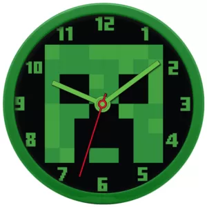 Zegar ścienny Minecraft Creeper MIN3018
