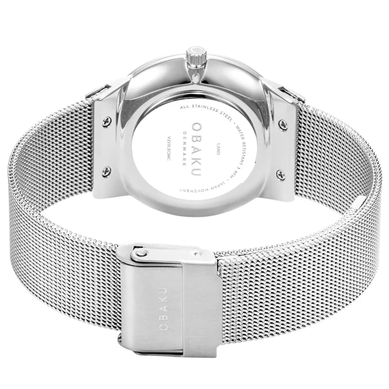 Zegarek Obaku Denmark V255LXCIMC Damski zegarek czytelny prosty z cyframi