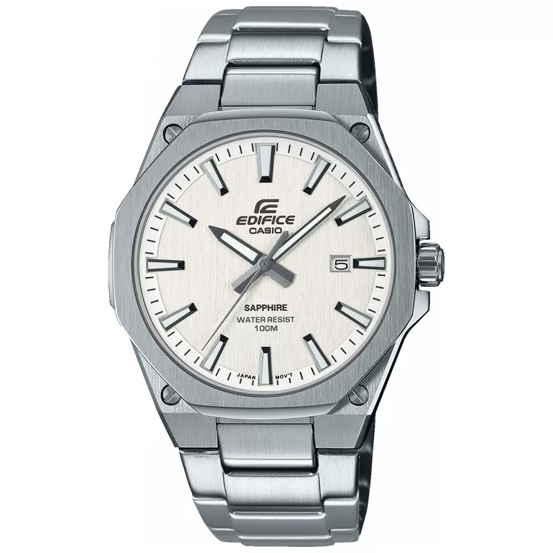 Zegarek Casio EDIFICE EFR-S108D-7AVUEF SLIM Biały szafirowe szkło 10ATM