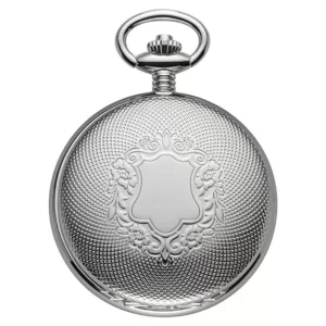Zegarek kieszonkowy Garde Ruhla 8667 Klasyczny srebrny kwarcowy kieszonka