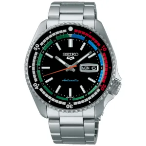 Seiko SRPK13K1 5 Sports Automatic New Regatta Timer Zegarek męski automatyczny