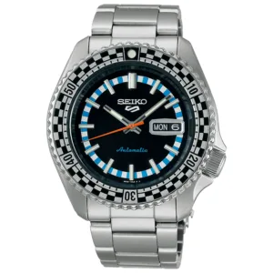 Seiko SRPK67K1 5 Sports Automatic Checker Flag Zegarek męski automatyczny