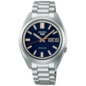 Seiko SRPK87K1 5 Sports SNXS Rinse blue Automatic Zegarek męski automatyczny