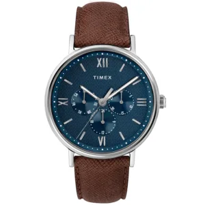 Timex TW2T35100 Southview Zegarek męski niebieska tarcza