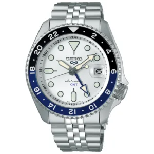 Seiko SSK033K1 5 Sports GMT Sky Blue Zegarek męski automatyczny