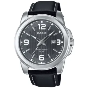 Zegarek Casio MTP-1314PL-8AVEF Classic Zegarek męski na pasku czarnym wodoszczelny