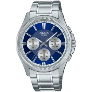 Zegarek Casio MTP-1375PD-2A1VEF Classic Zegarek męski mulit data niebieski