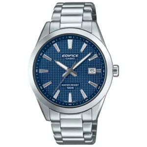 Zegarek Casio EDIFICE EFV-160D-2AVEF CLASSIC Zegarek męski klasyczny na bransolecie niebieski