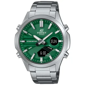 Zegarek Casio EDIFICE EFV-C120D-3AEF CLASSIC Zegarek męski sportowy zielony