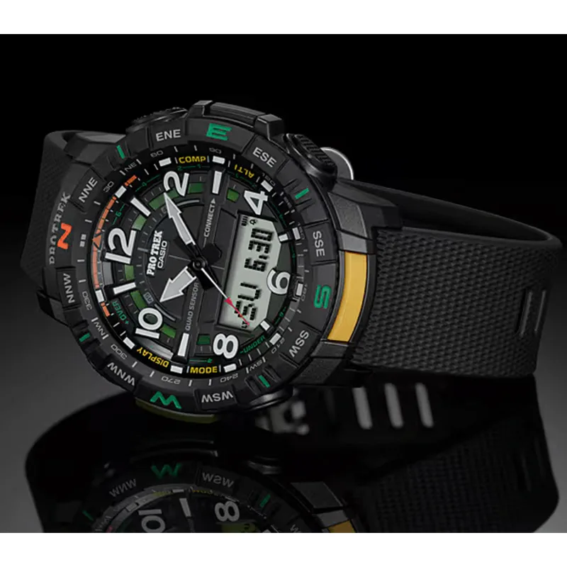 Zegarek Casio PRO TREK PRT-B50-1ER Premium Zegarek męski sportowy