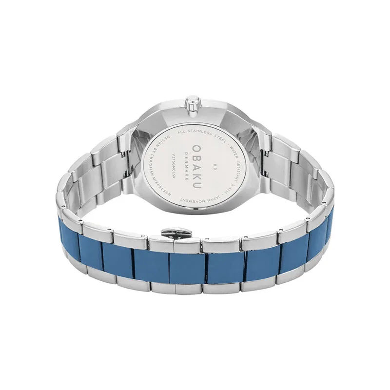 Zegarek męski Obaku Denmark V275GMCLSK BLUESTEEL