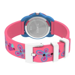 Timex TW2Y59700 Kids Motyle Różowy